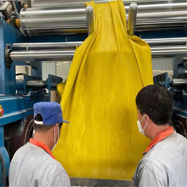 Color rubber processing
