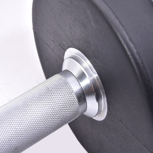 Round PU hex dumbbell